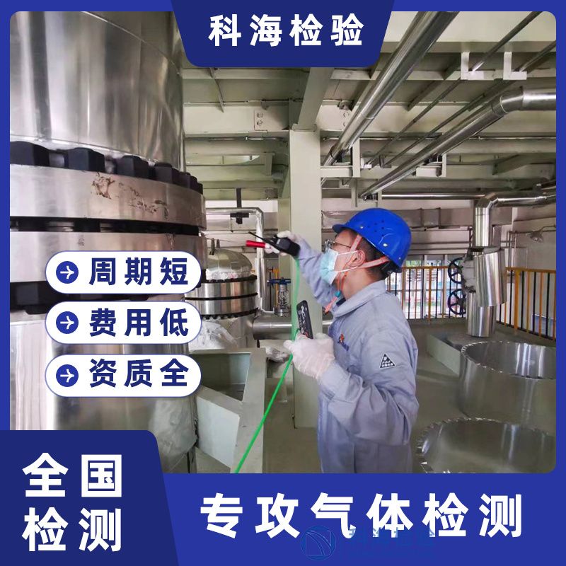 特氣管路五項測試流程